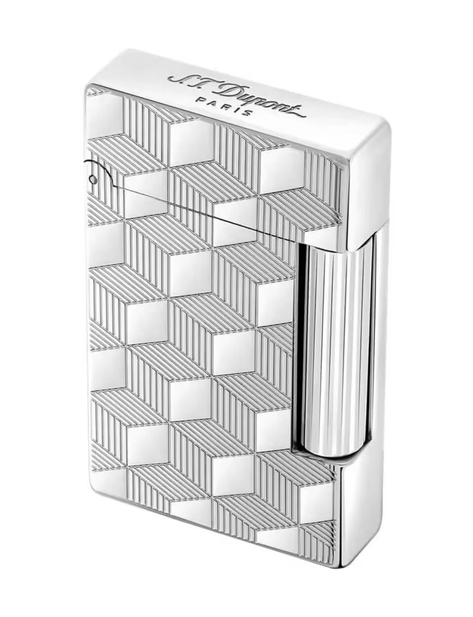 S.T. Dupont Initial Cube Palladium Çakmak 020840