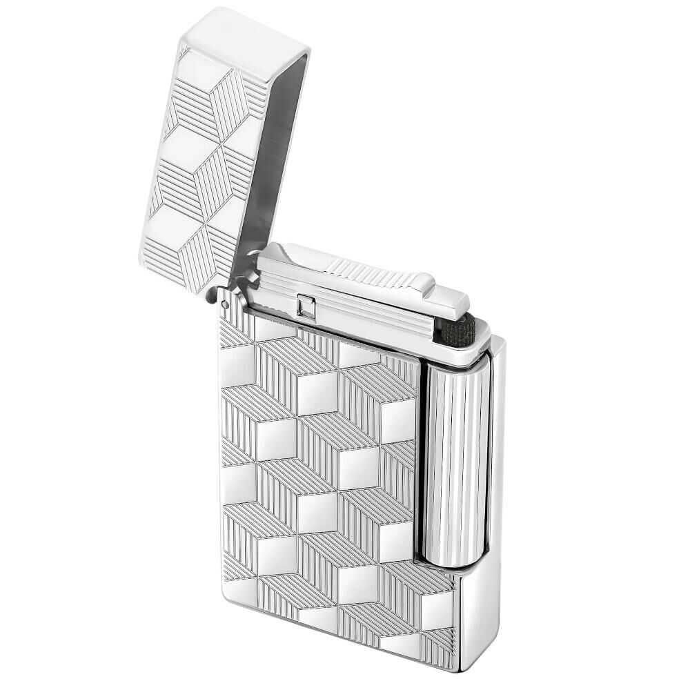 S.T. Dupont Initial Cube Palladium Çakmak 020840