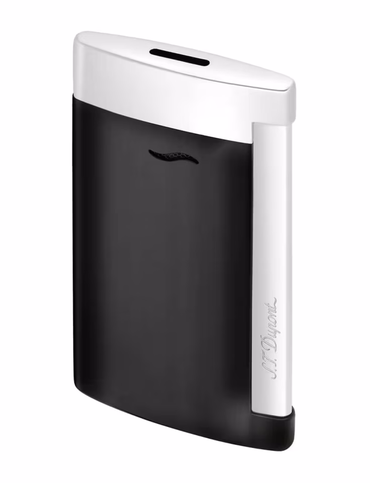 S.T. Dupont Slim 7 Siyah Krom Çakmak – 027700