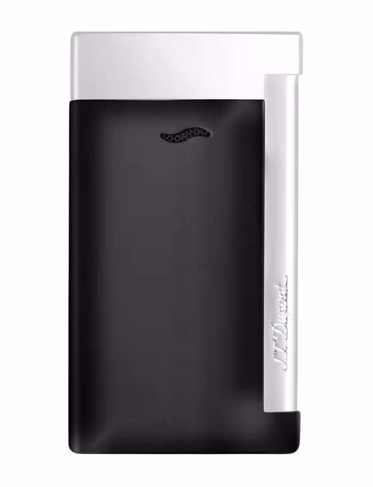 S.T. Dupont Slim 7 Siyah Krom Çakmak – 027700