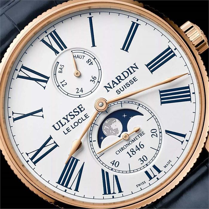Ulysse Nardin Marine Torpilleur Moonphase – 1192-310-0A/1A