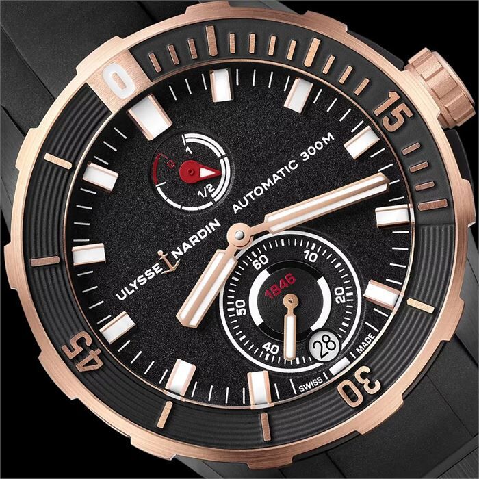 Ulysse Nardin Diver – 1185-170-3/BLACK