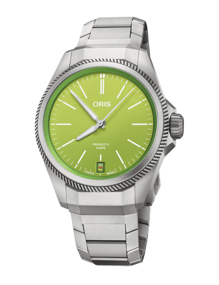 Oris ProPilot X Kermit Edition – 01 400 7778 7157-Set