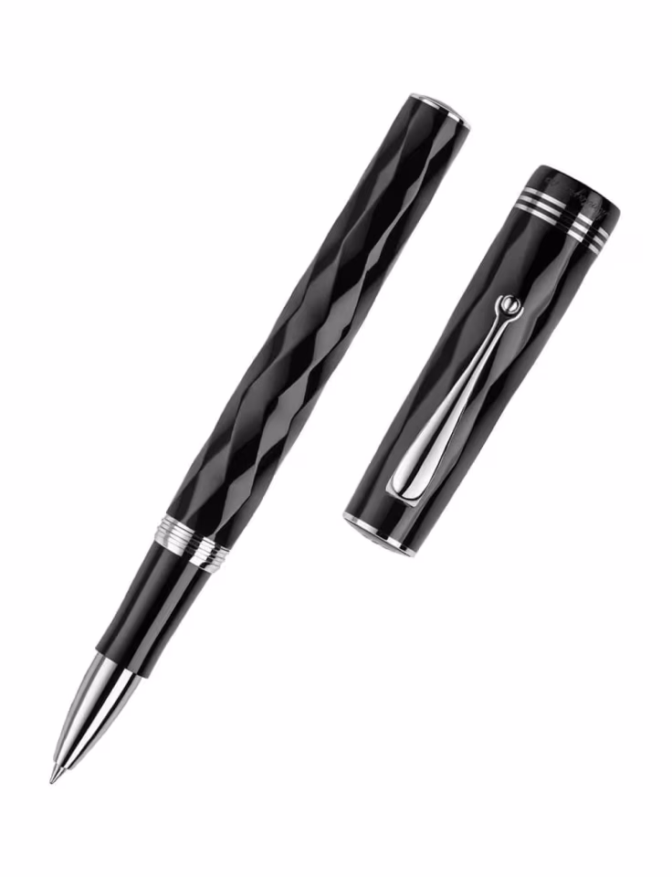 Montegrappa Brenta Black Roller Kalem – ISRBTRIC