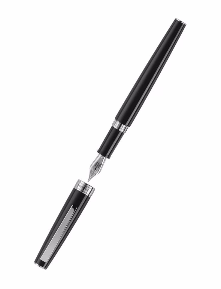 Montegrappa Armonia Mini Black Dolma Kalem M Uç – ISA2R3AC