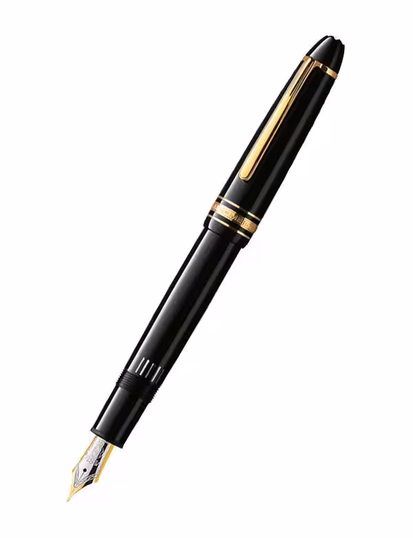 Montblanc Meisterstück Gold-Coated LeGrand 146 Dolma Kalem F Uç – 13660