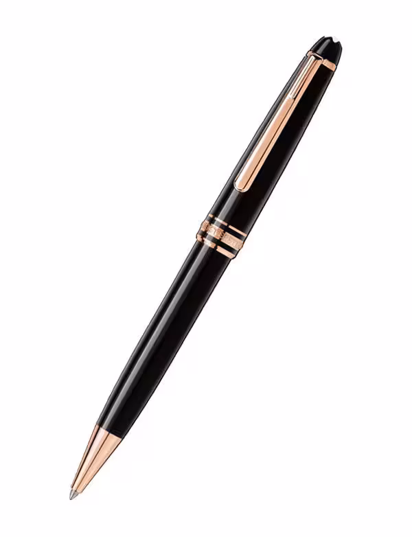 Montblanc Meisterstück Red Gold-Coated Classique 164 Tükenmez Kalem – 112679