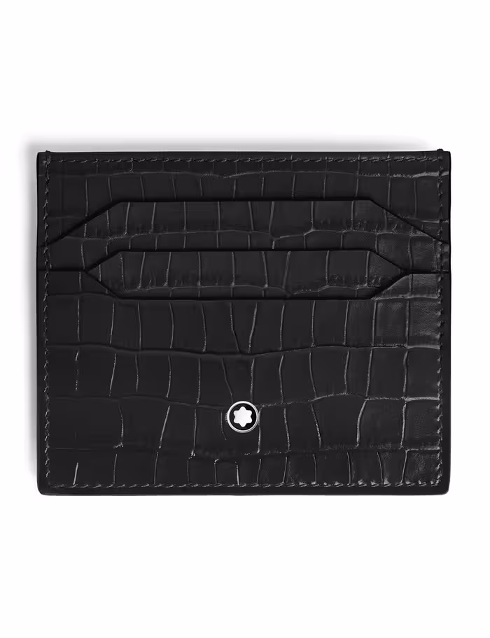Montblanc Timsah Derisi Desenli 6 Bölmeli Kartlık – 220486