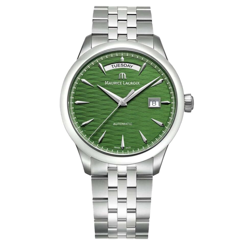 Maurice Lacroix 1975 Automatic Vagues du Jura Day Date Limited Edition ML–756058SS002630-1