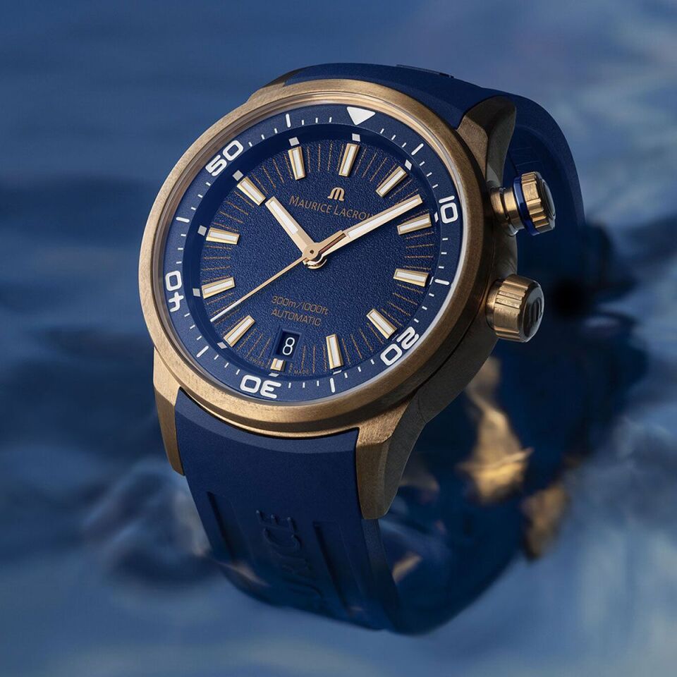 Maurice Lacroix Pontos S Diver Bronze Limited Edition Otomatik Erkek Kol Saati ML–PT6248BRZ0B430-4