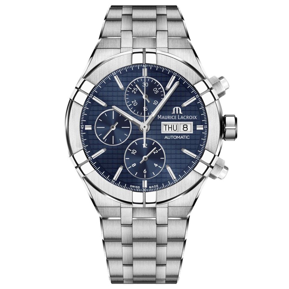 Maurice Lacroix AIKON Automatic Chronograph Erkek Kol Saati – ML-AI6038SS002430-1