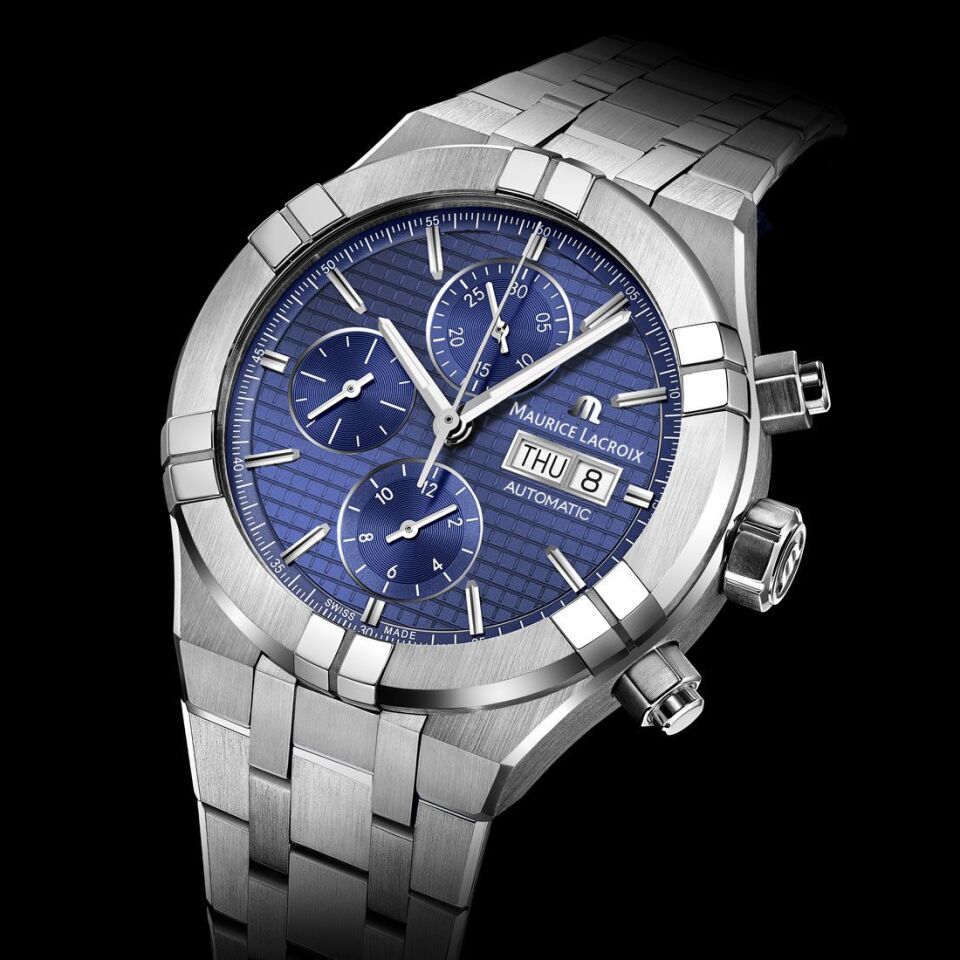 Maurice Lacroix AIKON Automatic Chronograph Erkek Kol Saati – ML-AI6038SS002430-1