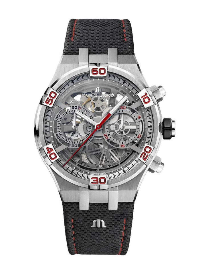 Maurice Lacroix AIKON Chronograph Skeleton Automatic Mahindra Racing Special Edition 44 mm ML–AI6098SS001091-2