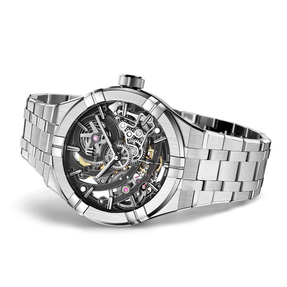 Maurice Lacroix AIKON Automatic Skeleton 45 mm Otomatik Erkek Kol Saati – ML-AI6028SS002030-1