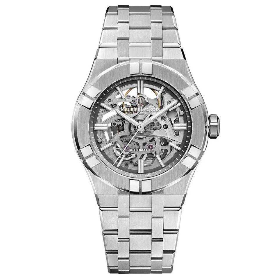 Maurice Lacroix AIKON Automatic Skeleton 39 mm Otomatik Erkek Kol Saati – ML-AI6007SS002030-1