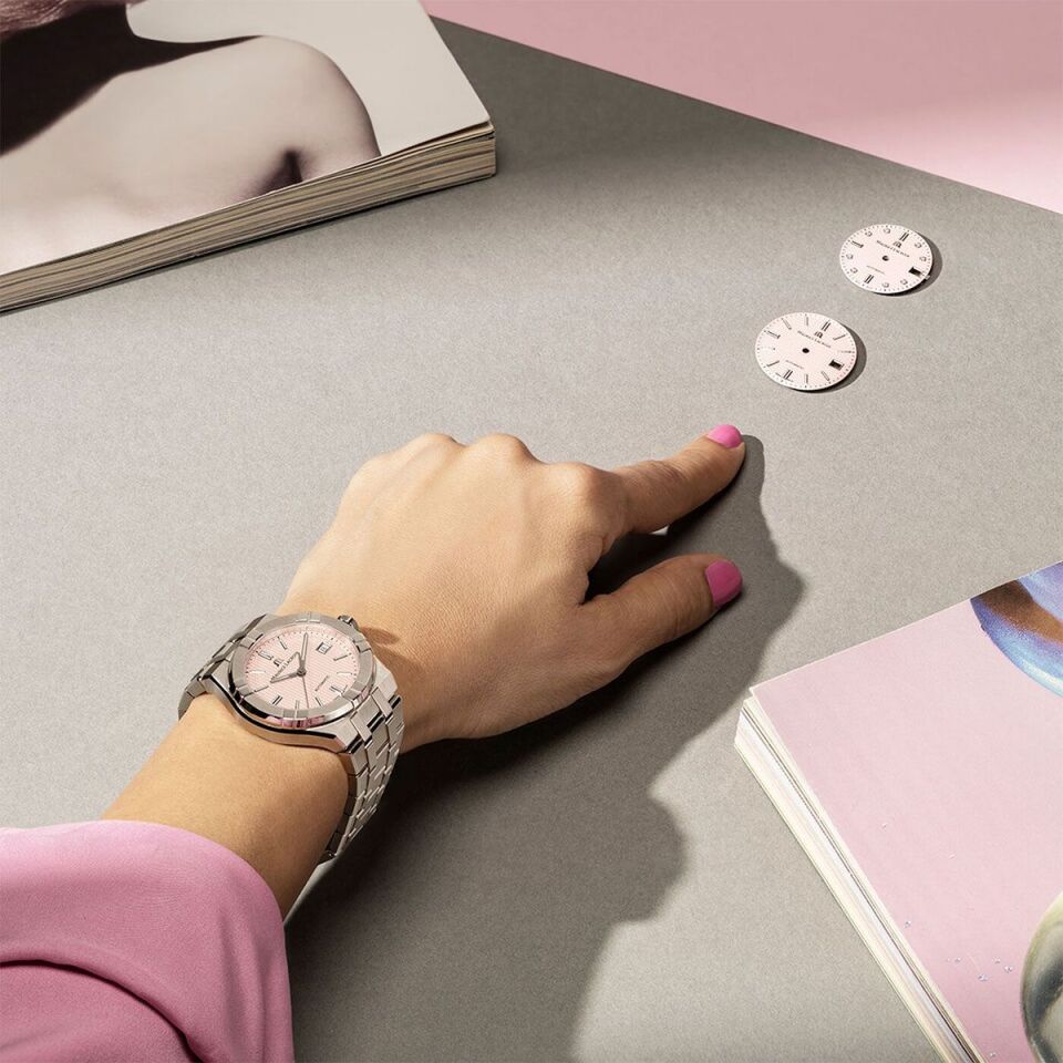 Maurice Lacroix AIKON Automatic Limited Summer Edition 39 mm Pembe Kadran Kol Saati ML–AI6007SS00F530-E