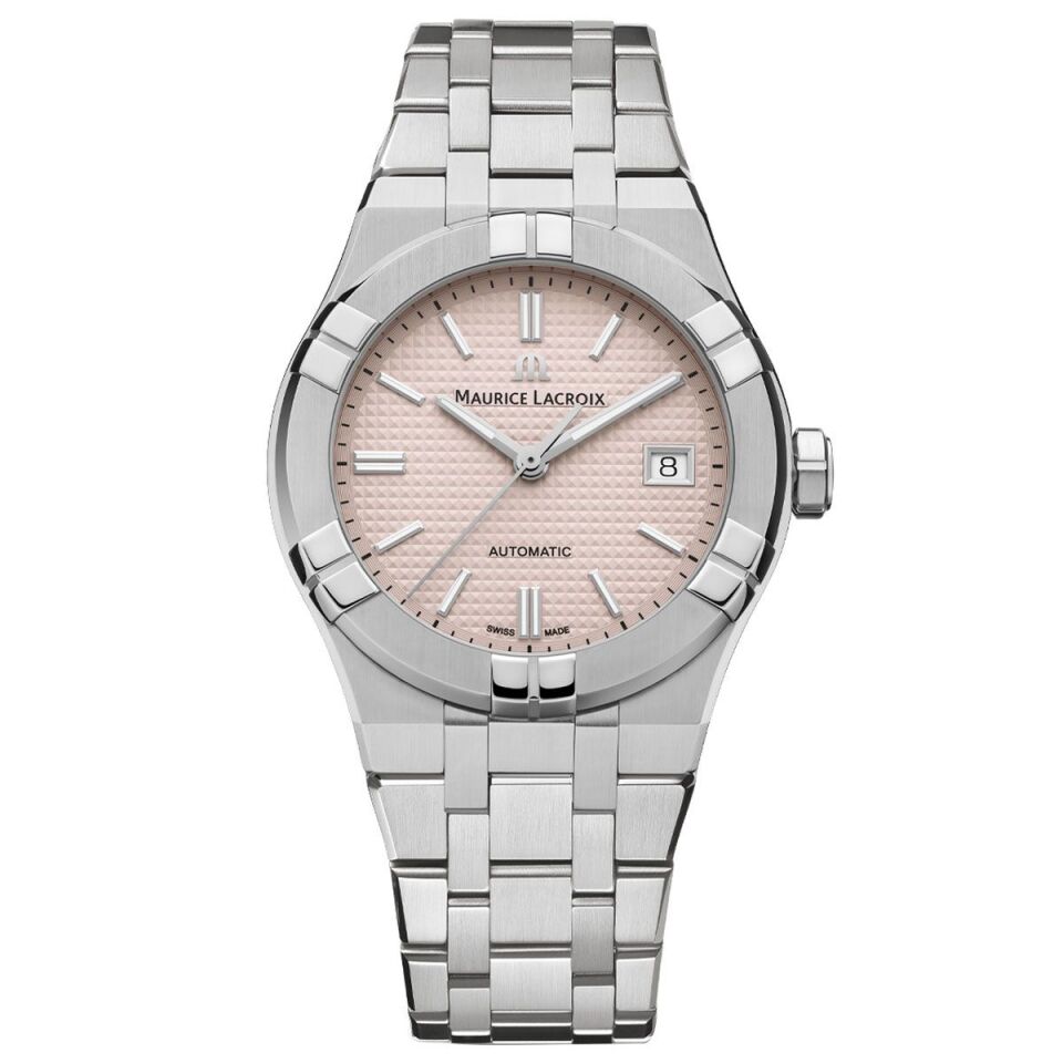 Maurice Lacroix AIKON Automatic Limited Summer Edition 39 mm Pembe Kadran Kol Saati ML–AI6007SS00F530-E