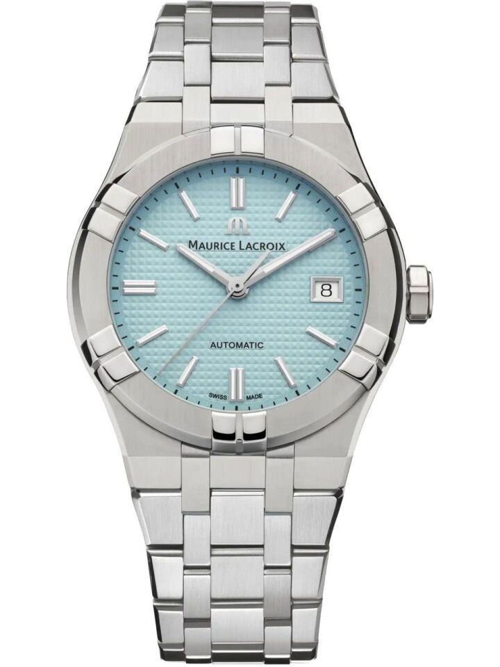 Maurice Lacroix AIKON Automatic Limited Summer Edition 39 mm Turkuaz Kadran Kol Saati ML–AI6007SS00F431-C