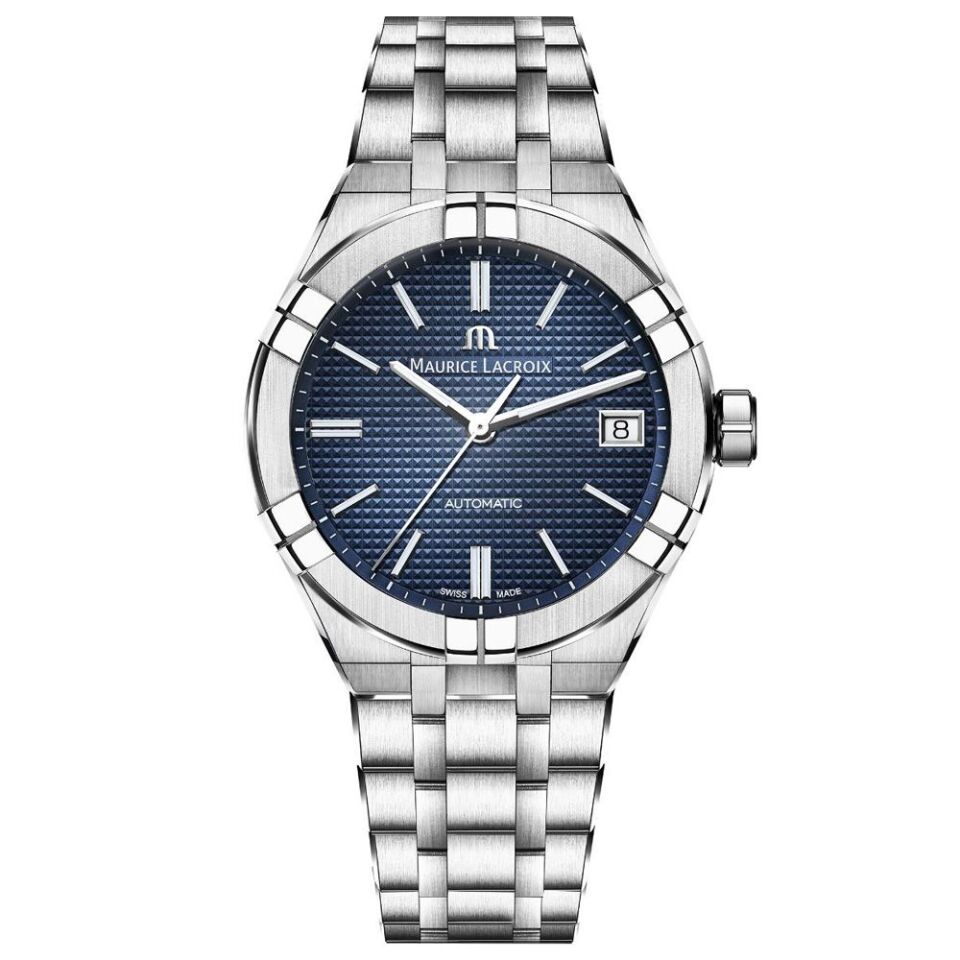 Maurice Lacroix AIKON Automatic Date 39 mm Mavi Kadran Erkek Kol Saati ML–AI6007SS002430-1