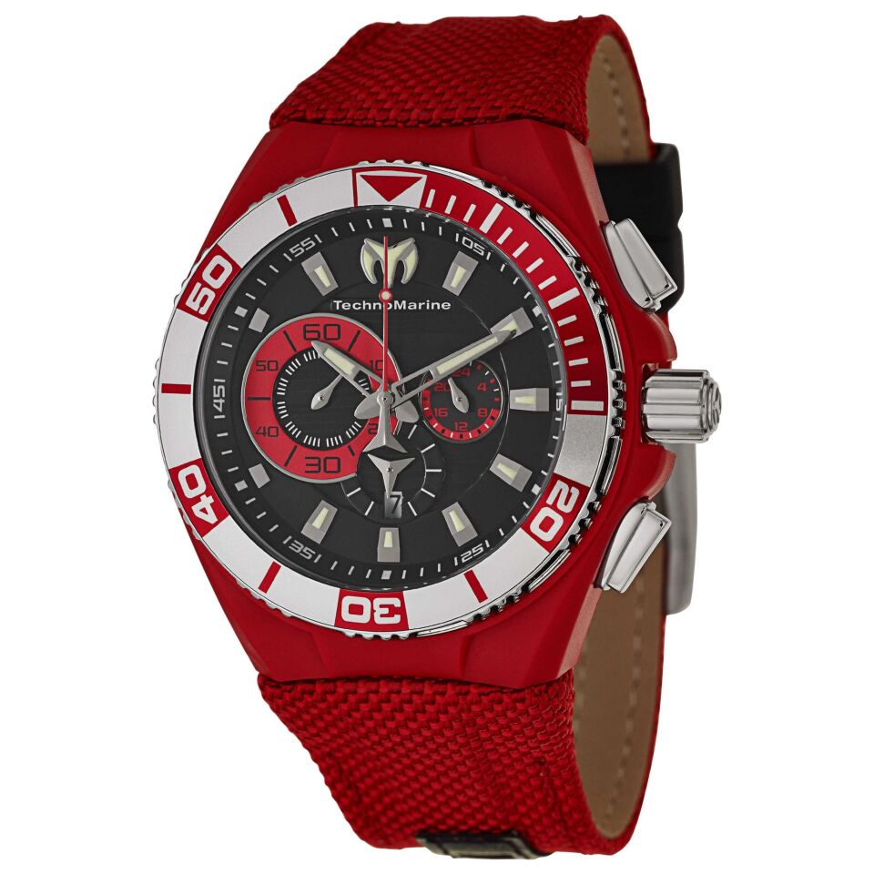 TechnoMarine Cruise Locker Red Chronograph – TCM112012