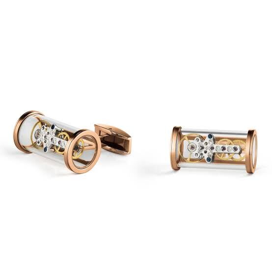 TF Est. 1968 T-Mechanic Openside Rose Gold Kol Düğmesi – CMO-PR99