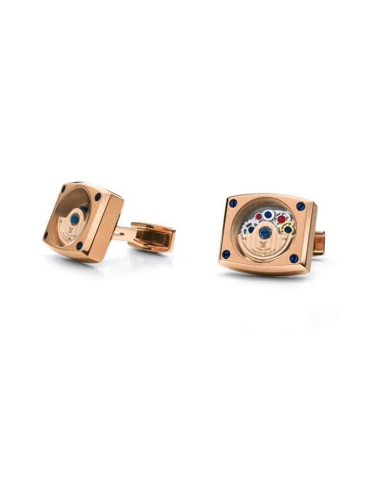 TF Est. 1968 Automatic Rose Gold Kol Düğmesi – CAU-PR01